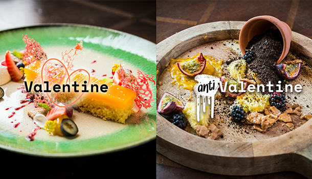 A Supper Stars, marca que oferece serviços de Chef em casa, volta a apresentar este ano duas propostas antagónicas para o seu São Valentim.