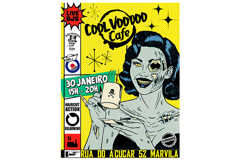 The Voodoo Club apresenta "Cool Voodoo Cafe"